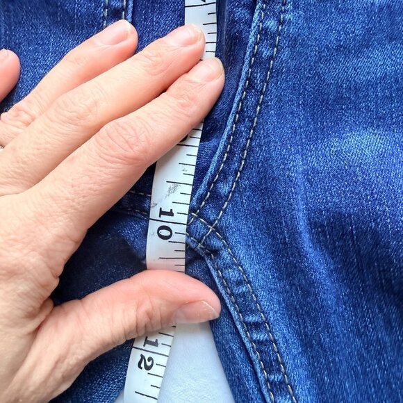 NEW Flamingals Womens High-Waist Wide-Leg Denim Jeans Size Small Casual Fit - Picture 10 of 14